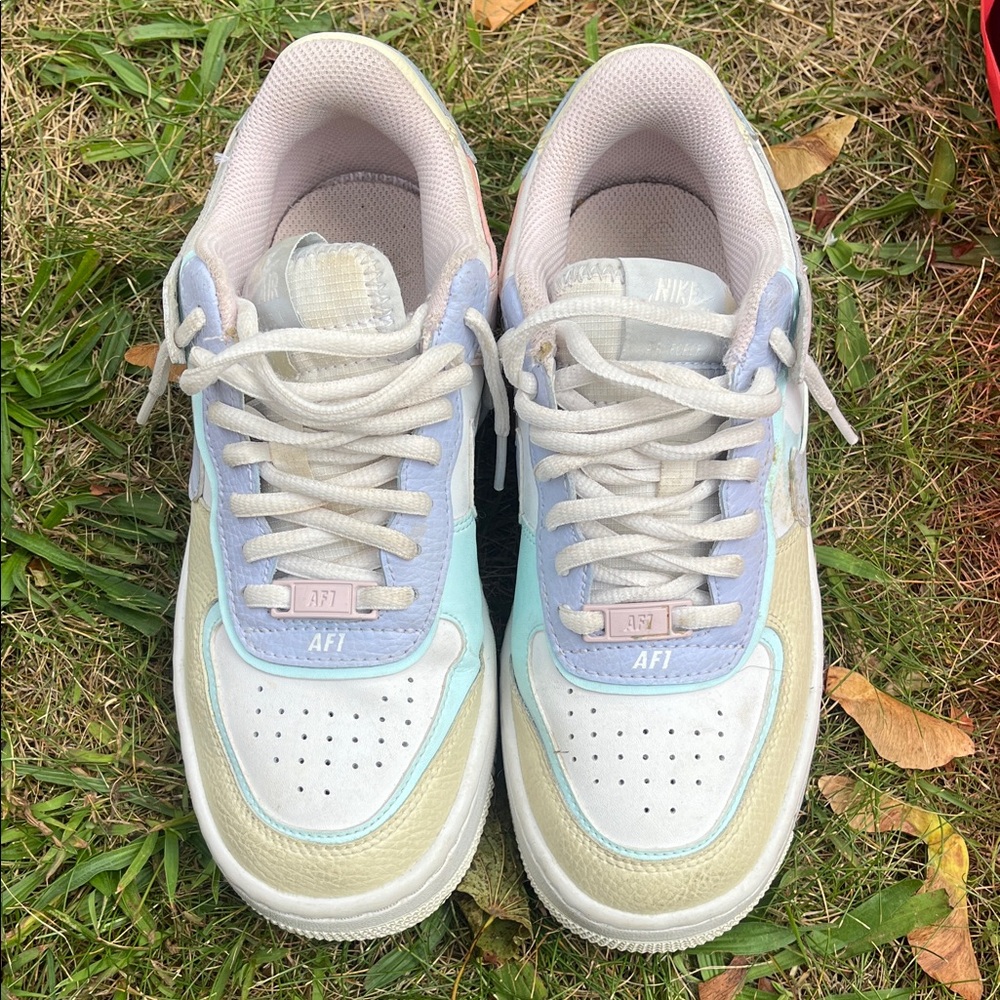 Nike Air Force 1 Multicolor Pastel Sneakers